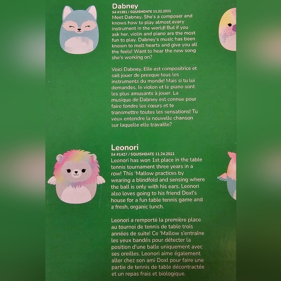 Original SquishMallows Holiday Tie Dye Set Of 8 New in Box - Picture 13 of 16